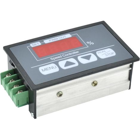 1 Variateur de Vitesse Moteur, Régulateur PWM DC 6-60V 30A, Affichage Numérique, Contrôle Progressif, pour Moteur à Balais (1/5)