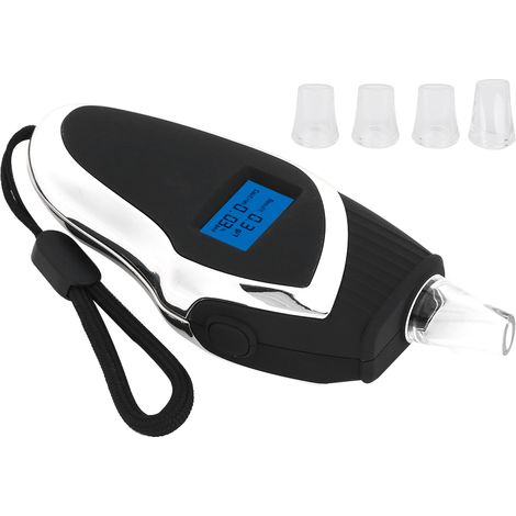 Testeur d'haleine numérique pour concentration d'alcool, appareil de mesure de l'ivresse au volant (1/5)