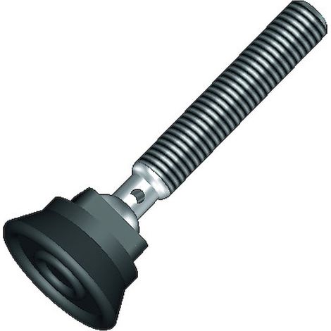 Vérin à rotule fileté M10 diamètre 40mm - BOUILLER PLASTIQUES