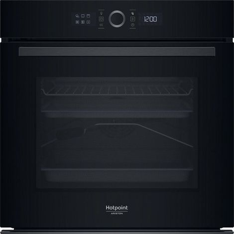 Four encastrable HOTPOINT HA4S80PM0BA 73 L Noir Classe A+ Pyrolyse (1/5)