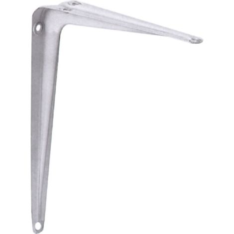 HSI Stahlblechkonsole, weiß, 250x300mm, 1 STK