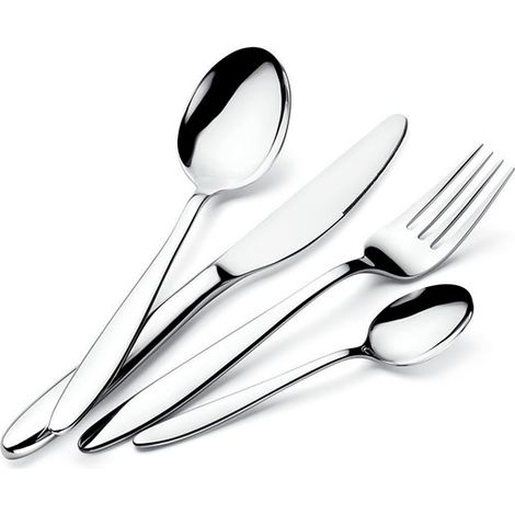Lagostina Luisa 24-Piece Stainless Steel Flatware Set (1/4)