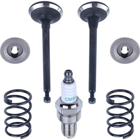 Adefol kit de valves d'admission et d'échappement pour Honda GX35 UMK435 4 temps avec ressort de retenue (1/5)