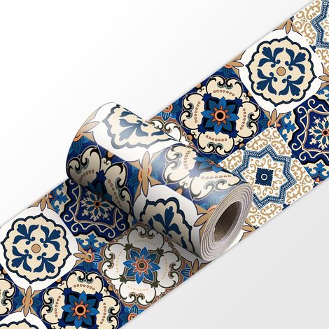 Frise Murale YX169 10cm X 240cm Adhesive Autocollante Papier Peint pour Décoration Intérieure Facile à Poser
