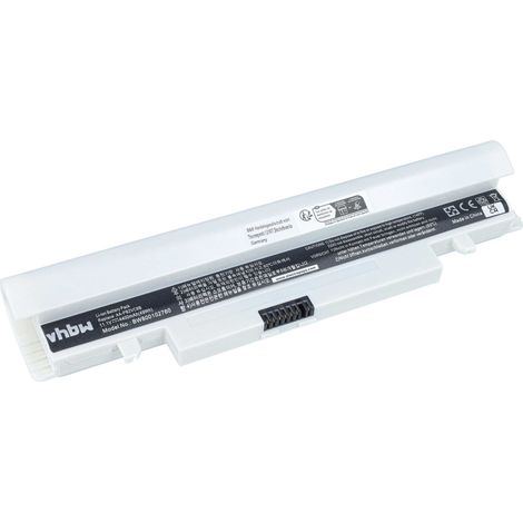 vhbw Akku kompatibel mit Samsung N148 Plus, N148-DA04, N150, N148P, N150-22BL, N150 Eliah, N148-DA02, N148-DA03 Notebook (4400 mAh, 11,1 V, Li-Ion) (1/5)