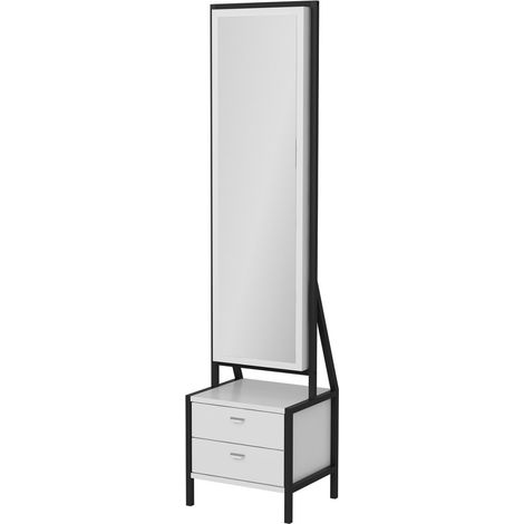Joyero Con Cajón Móvil Y Espejo Color Blanco (1/5)