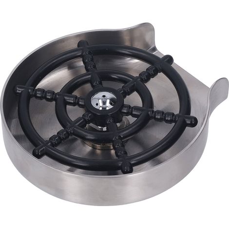 Barre de rinçage automatique haute pression pour évier de cuisine, lave-verres en acier inoxydable, filetage UE 3/8, diamètre 16 mm (1/5)