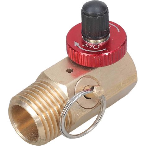 Vannes combinées en laiton résistant à la corrosion avec soupapes de décharge de pression à ouverture rapide pour la sécurité des canalisations de gaz industrielles (1/5)