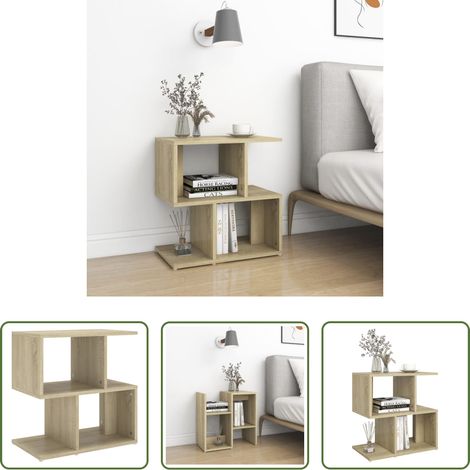 Nachttisch Sonoma-Eiche - Nachttisch Sonoma-Eiche 50x30x51,5 cm Holzwerkstoff (1/5)