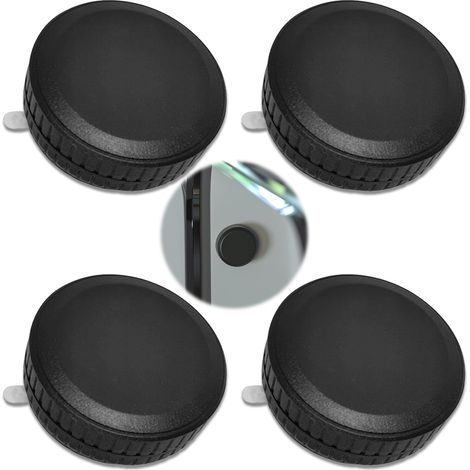 Lot de 4 Étui Airtag, Support étanche IPX8, Polycarbonate rigide, Adhésif 3M, Vélo Moto Voiture (1/5)