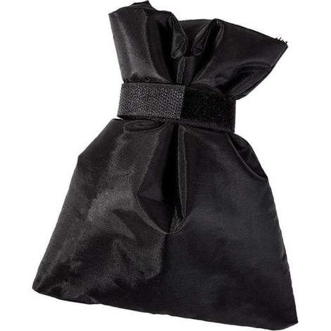 Copertura termoprotettiva per rubinetto da giardino – resistente al gelo e all'inverno – nera (1/4)