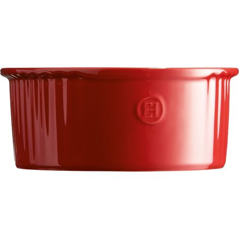 Moule à soufflé 21 cm céramique rouge Grand Cru Emile Henry (1/2)