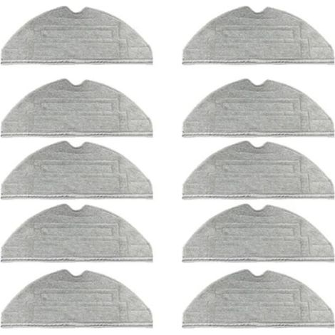 10 PièCes AdaptéEs pour Roborock S8/S8 + S8 Pro G20 Accessoires de Balayeuse Robot Consommables PièCes Chiffon (1/4)
