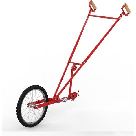 Houe maraîchère simple roue – Conception robuste pour sols variés – Préparation de semis jusqu'à 15 cm – Outil sans entretien
