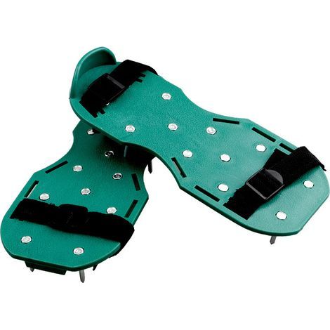 Lawn aerator clogs with spikes. Adjustable lawn aerator with 45 mm spikes.High quality enhances quality of life. (1/5)