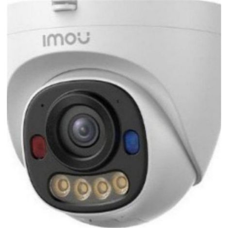 Imou PS8D 5MP PoE Cámara IP Domo 2.8mm Inteligente Doble Luz Detección Vehículo Humano Blanco
