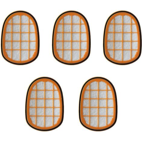 5er-Pack HEPA-Filter-Ersatzteile für Philips FC6822/6823/6827 (1/4)