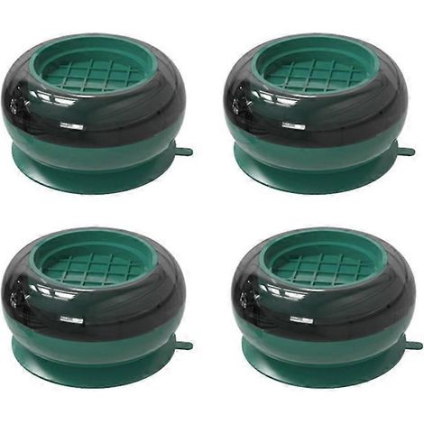 4 pièces machine à laver Stabilizing patins Base Support et anti-vibration Foot patins Household Multi-Functional antidérapant tapis (1/5)