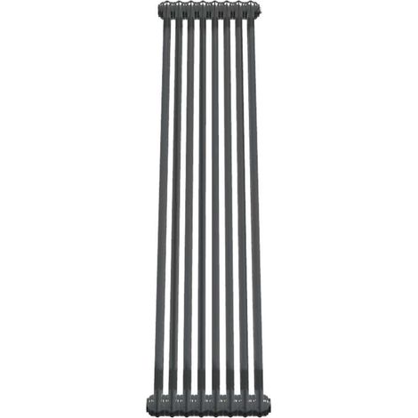 Bircham - Bare Metal Lacquer 2 Column Radiator H1500mm  x W386mm