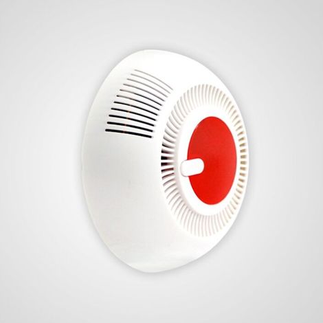 Alarme de fumée d'incendie Nouvelle apparence Détecteur de fumée Alarme incendie Alarme incendie Décibel élevé (1 paquet) (1/3)