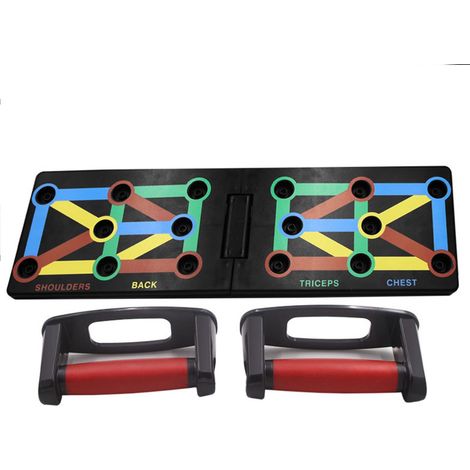 Trintion 12 in1 Push Up Rack Board Gym Muscle Exercise Pushup Stand Fitness Workout Train for Body Training (1/5)