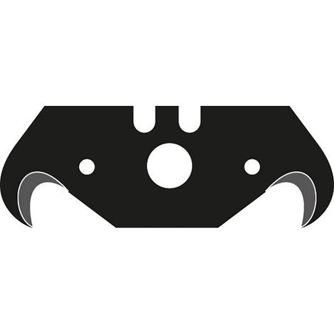 Lutz Hakenklinge a 10 Stk., Black 0,65 mm