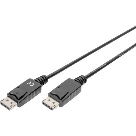 DIGITUS DisplayPort Anschlusskabel 5m 8K schwarz (1/4)