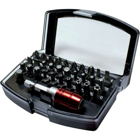 Puntas BIT-Sortiment 32 unidades PH, PZ, TX FORTIS