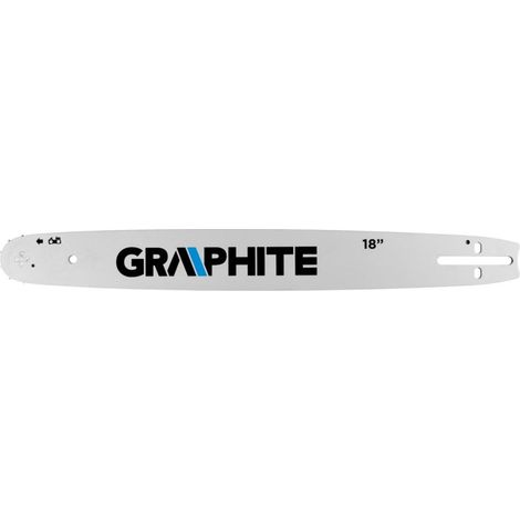 Barra guía de grafito de 18" para sierra 58G952 - Corte preciso
