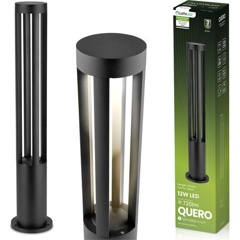 Gartenleuchte für den Außenbereich, 12W LED 4000K QUERO 80cm LUMILED