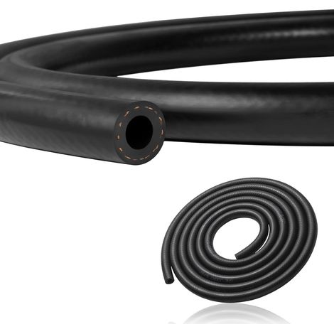 Tuyau De Carburant Diamètre Intérieur 8mm, En Caoutchouc Nbr 3m, SAE J30R7 300PSI Par - 8mm (1/5)
