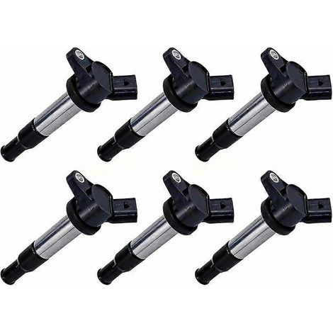 Satz mit 6 Zündspulen für Chevrolet Epica 2.0L 2.5L 2006-2011, Daewoo Tosca, Jinbei T30 T32, Baic M30 M35 (Referenzen: 25181813 und 28063913) (1/5)