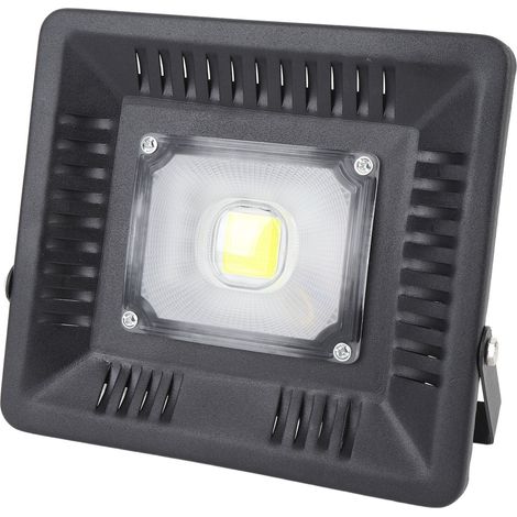 Projecteur LED 50W IP65 Étanche Câblé 5000LM Ultra Lumineux avec Support Métallique Réglable pour Extérieur Lumière Blanche (1/5)