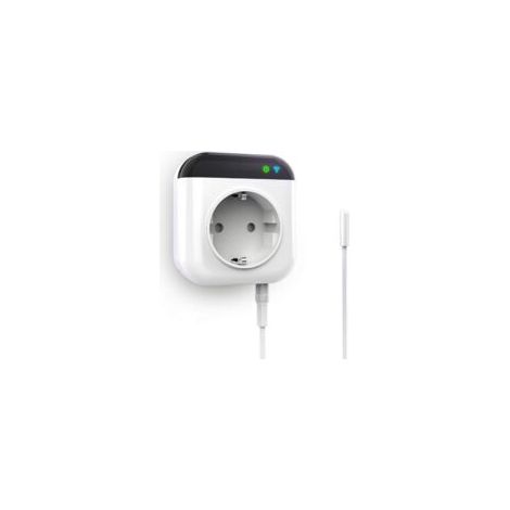 Prise thermostatique WiFi programmable avec capteur, Prise de contrôle numérique WiFi avec application (1/5)
