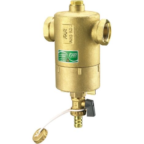 FAR Defangatore Per Impianti Termici Completo di Magneti 3/4" Per Eliminazione Particelle Ferrose