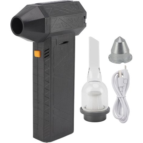 GARRYFIZH Mini ventilateur à Jet sec, haute puissance, Portable, multifonctionnel, avec aspirateur, Kit de marteau de sécurité