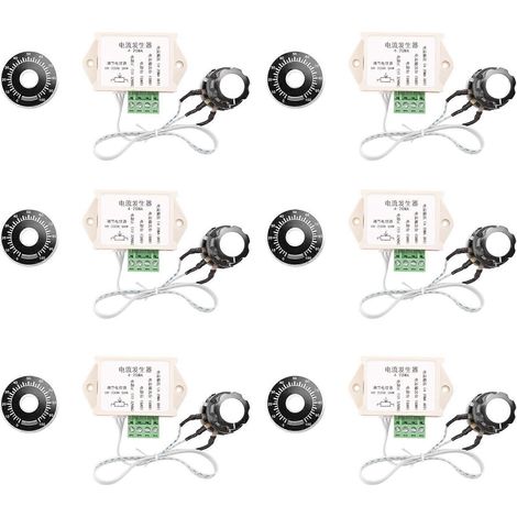 6 x 4-20 mA Signalgenerator, 4-20 mA Stromgenerator, einstellbares analoges Stromsignalgeneratormodul (1/5)