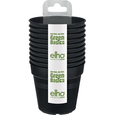 Pot Starter de Cultivo Green Basics X10 Living Noir - Elho