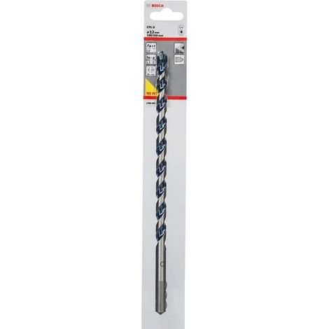 Bosch Professional 1x CYL-5 Betonbohrer für Beton, Ø 12 x 250 mm, Robust Line, Zubehör Schlagbohrmaschine)