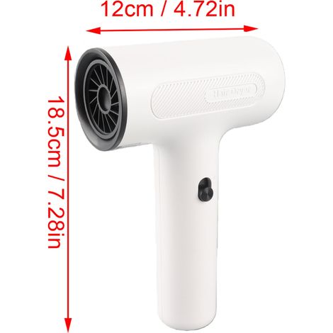 Ortviai Sèche-peinture rechargeable 500 W, moteur sans balai, blanc, pour aquarelle et loisirs créatifs (1/4)