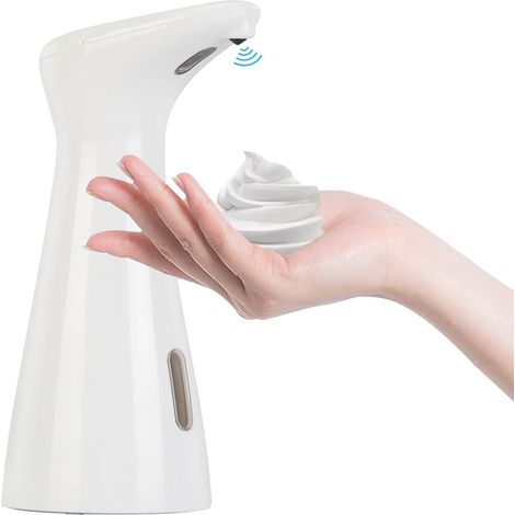 Distributeur de savon automatique, distributeur de savon liquide sans contact à poser sur le comptoir avec capteur infrarouge intelligent, distribute (1/5)
