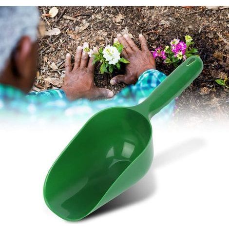 Pelle de Scoop en Plastique Multifonction - Outil de Jardin Léger pour la Plantation, la Fouille et la Culture (1/4)