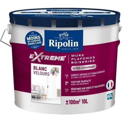 Ripolin Extremfarbe Weiß 10 L Samt