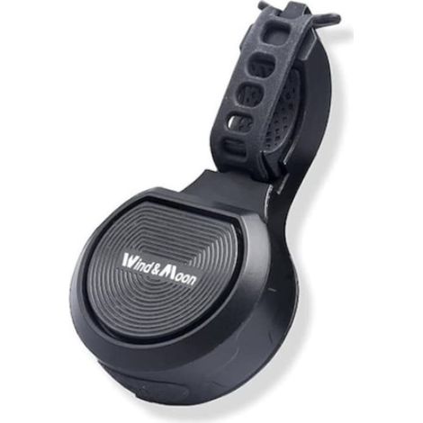 Avertisseur pour vélo avec alarme antivol, sonnette électrique USB rechargeable, coloris noir, sécurité urbaine (1/2)