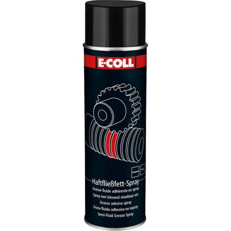E-COLL Haftfließfett-Spray 500ml naturhell (1/4)