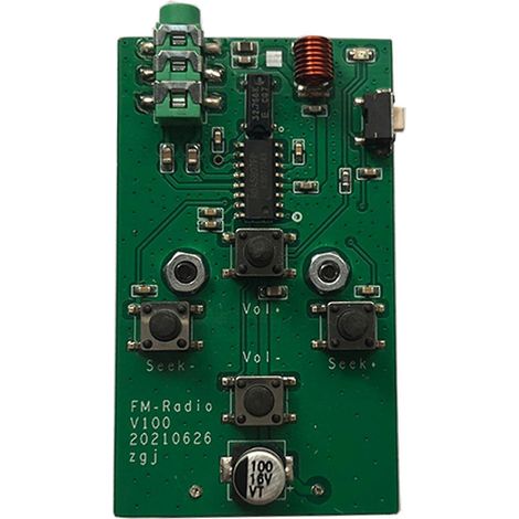 FM-Modul, drahtloser Empfänger 88–108 MHz, Empfang von Radiosendern im Stereo-Frequenzbereich (1/4)