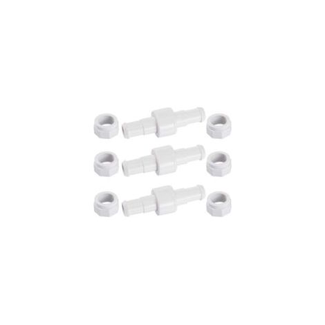 D20 Set mit 3 drehbaren Schlauchverbindern und 6 D15 Düsen, kompatibel mit Zodiac Polaris 180, 280 und 380 Poolreinigungsrobotern – Crezuo