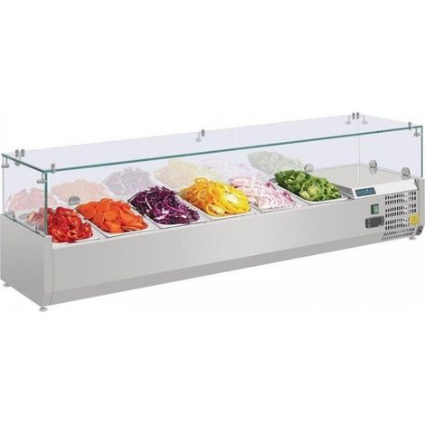 Vitrine réfrigérée 6x GN 1/4 Série G (1/5)