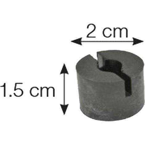 Silent Bloc Moteur 1,5 cm x 2 cm pour centrales Cyclovac E2015, H2015, DL2015, HX2015, HX7515 et HX7515PI