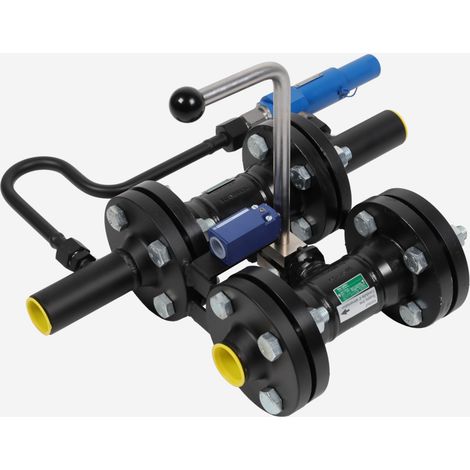 Absperrkombination DN32 mit Sicherheitsventil Dichtung Teflon - 10900001452 von Weishaupt